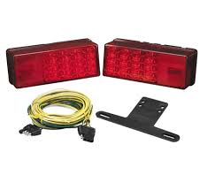 Bargman 31 407540 Low Profile Trailer Light Kit