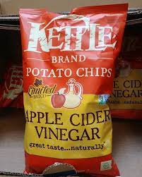 Spotted Kettle Brand Apple Cider Vinegar Potato Chips Are They Good For You Should I Review Them Natural Apple Cider Vinegar Potato Chips Kettle Chips