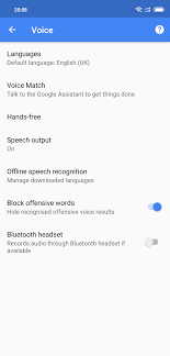 The original sonant (blue icon, similar up the icon above left) will work on all servers. Google Voice Match Not Working On Global Stable 9 6 3 0 Xda Forums