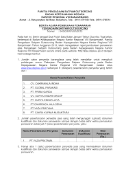 Mulai dari surat penawaran kerjasama, barang, produk, jasa dengan hormat, berdasarkan surat ini, perkenalkan kami dari perusahaan pt. Panitia Lelang Jasa Konstruksi