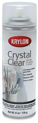 I've read a lot on acrylic sprays, but can't seem to find any jewelry specific. Krylon Crystal Clear Acrylic Coating Blick Art Materials