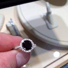Daniel Gordon Dangordon Twitter Black Diamond Ring Engagement Black Diamond Ring Black Diamond Engagement