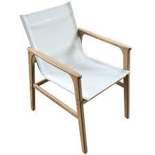 Park City Sling Chair White Outdoor Sling Chair Wicker Dining Chairs Sling Chair
