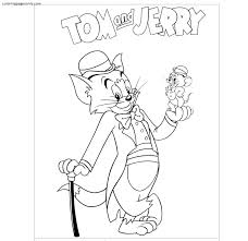 Quickly print this coloring page and finish coloring before it melts. Tom And Jerry 10 Coloring Pages Tom And Jerry Coloring Pages Coloring Pages For Kids And Adults