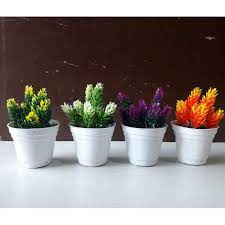 Maybe you would like to learn more about one of these? Pot Bunga Hias Bunga Plastik Bunga Palsu Bunga Artifisial Kaktus Hiasan Rumah Shabby Home Decor Shopee Indonesia