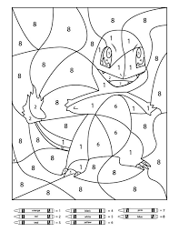 Is your kiddo starting to learn numbers? 3 Free Pokemon Color By Number Printable Worksheets Pokemon Coloring Pages Pokemon Coloring Color By Number Printable