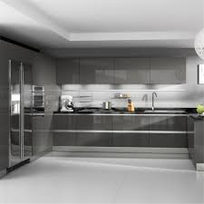 Huge discount on rta cabinet, best quality & free ship High Gloss Grey Pre Made Kitchen Cupboards And Kitchen Storage Cabinets With Flexible Countertop Edging For Sale Buy Pre Made Kitchen Cupboards Kitchen Storage Cabinets Flexible Countertop Edging Product On Alibaba Com