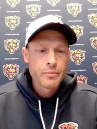 Love the coach!! Taking responsibility of his flaws and how he could make  everyone better. Bears will be just fine!