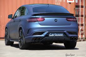 Mercedes Benz Gle Coupe Jest Zbyt Malo Agresywny Z Pomoca Przychodzi Carlsson I Zestaw Stylizacyjny Odmieniajacy Charakter Sportow Sport Suv Mercedes Suv
