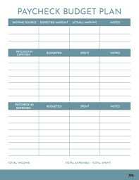 monthly budget planners 20 free printables printabulls