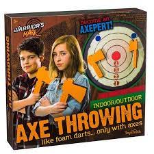 Indoor Outdoor Axe Throwing Walmart Com In 2021 Warriors Mark Throwing Games Magazines For Kids