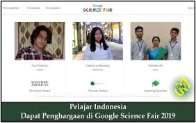 Bagaimana cara transfer & ongkirnya? Pelajar Indonesia Dapat Penghargaan Di Google Science Fair 2019 Iptek Pendidikan Laduni Id