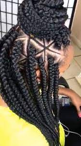 Image Result For Spider Jumbo Braids Triangle Box Braids Box Braids Hairstyles Box Braids Styling