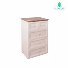 70 cm x 50 cm x 86 cm 3 susun: Lemari Plastik 4 Susun Olymplast Odc 04 C B Elevenia