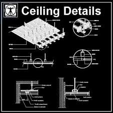 Free Ceiling Details 1 Ceiling Detail Autocad Steel Structure
