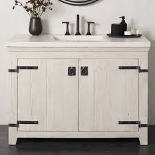 Bathroom vanities 36 inches wide. Americana Whitewash 48 Inch Reclaimed Wood Bathroom Vanity Base Only Overstock 18235404