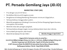 We did not find results for: Lowongan Kerja Kota Balikpapan Lowongan Pt Persada Gemilang Jaya Jd Id