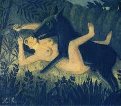''le plus beau spectacle de l'année'' le parisien. Datei Henri Rousseau La Belle Et La Bete Jpg Wikipedia