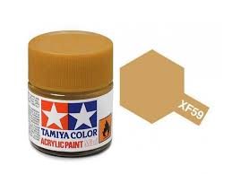 Tamiya Acrylic Mini Xf 59 Desert Yellow 10ml Jar