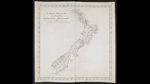 A Chart Of New Zealand By James Cook British Library The