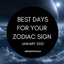 The most common zodiac in use, the tropical zodiac, (which for the most part is the one that is used by newspapers and other such establishments), was created about 2000 years ago. Best Days For Your Zodiac Sign In January 2021 Kyle Thomas Astrology