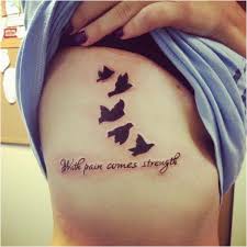 A permanent image, pattern, or word on the skin that is created by using needles to put colours…. Bird Bird Tattoos Meaning Strength