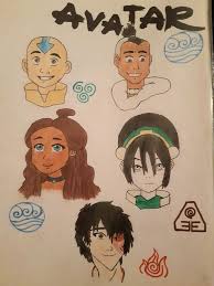 Avatar Leyendadeaang Thelastairbender Gaang Equipo Avatar Aang Katara Toph Zuko Sokka Dibujos Drawi In 2020 Avatar The Last Airbender Art Avatar Theme Avatar Airbender