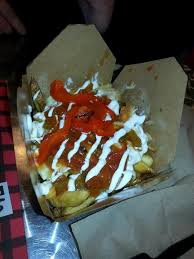 So if you already know how great this dish is and are just looking for a great, authentic poutine recipe to make at home, skip on down to the recipe. Rainbow Poutine Fries Veggie Gravy Curds Sriracha Sour Cream Guacamole Cheese Sauce Picture Of Smoke S Poutinerie Niagara Falls Tripadvisor
