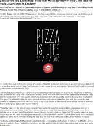 Birthdays Celebrants This Monday Enjoy A Free Pizza At Pizza Hut Pizza Hut Coupon Pizza Hut Coupon Apps