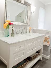 On installing modern vanity lights in your bathroom. This Room Is A Great Example Of Using Light To Capture The Feeling Of A Space Pottery Barn Vanity Pottery Barn Vanity Pottery Barn Bathroom Trendy Bathroom