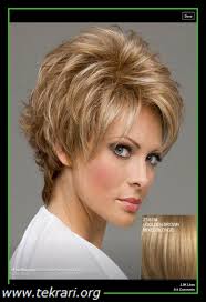 This haircut for round faces is cut in feathered layers. 21 Upper Class Improvident Haircuts During Women On Top Of 60 Near Perception Junior Layered Hairstyles For Over 60 Round Face