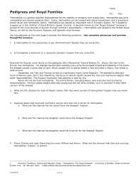 Hemophilia the royal disease answer key five things you. Hemophilia