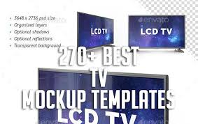 Download 270 Best Tv Mockup Templates Graphic Design Resources