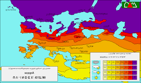 The uv index provides a daily forecast of the expected risk of overexposure to the sun. Distribution Of Uv Index At Noon On July 10 1998 Over Europe Download Scientific Diagram