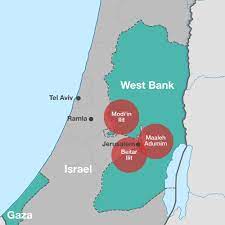 Claimed., national geographic (december 2014) 1 smaller than delaware, packed with 2.7 million people, the core of a proposed future palestinian state, the occupied west bank is partitioned by the oslo accords into zones of palestinian and israeli control. Israel S Settlements Over 50 Years Of Land Theft Explained Illegal Israeli Settlements In Palestine