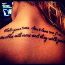 Pin By Ayden Maiden On Tattoos Piercings Writing Tattoos Lyric Tattoos Simple Man Tattoo