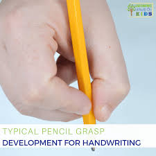 Typical Pencil Grasp Development For Kids