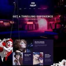 Traveling Circus Joomla Template Joomla Templates Joomla Templates Free Website Template Design
