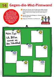 Gegen Die Wut Pinnwand Schule Klassenregeln Grundschule Unterricht Schule