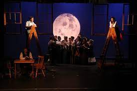 Lighting Blocking Beautiful Arrangement Lovely Symmetry Our Town Towns Theatre