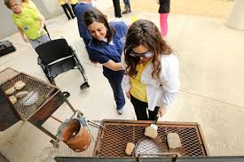 Health students get wrapped up in Empathy Experience