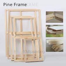 Wood Frame For Canvas Oil Painting Nature Pine Wood Diy Custom Etsy In 2020 Canvas Wood Frame Oil Painting Nature Wood Frame