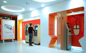 Helm Bank Atms The Financial Brand Bank Interior Design Concept Design Design