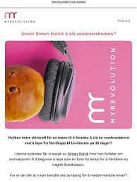 Gomez velasco who had narrowly missed out on the team selection for the world championships the week before. My Revolution Greier Simen Holvik Sl Verdensrekorden Denne Episoden M Hres Milled