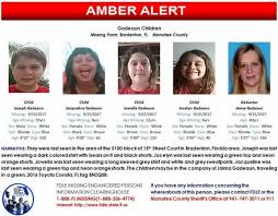 They were working until they tired. Florida Amber Alert Issued Out Of Manatee County Iontb