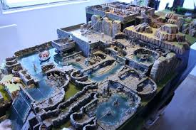chasms 1 df le donjon en 3d terrain de jeux de guerre warhammer jdr paysage fantastique