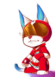 Kid Cat S 2 Cool 4 U Animal Crossing Cats Animal Crossing Fan Art Animal Crossing Characters