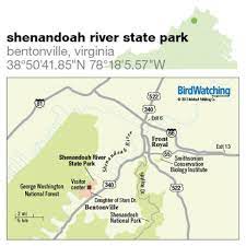 In addition to meandering river frontage, the park offers scenic vistas overlooking massanutten mountain to the west and shenandoah national park to the east. 142 Shenandoah River State Park Bentonville Virginia Birdwatching