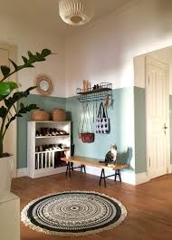 Painting Only 3 4 Of The Way Up The Wall Keeps A Deep Color From Taking Over House Interior Home Decor Interior