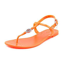 Buyr Com Flats Coach Woman S Pansy Jelly Fluorescent Orange Size 5 M